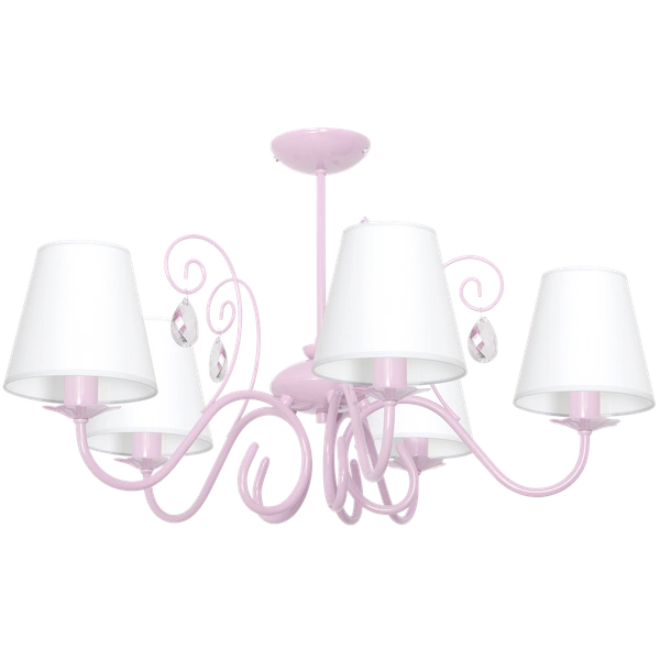 Lampa Sufitowa SARA PINK 5xE14 MLP1052