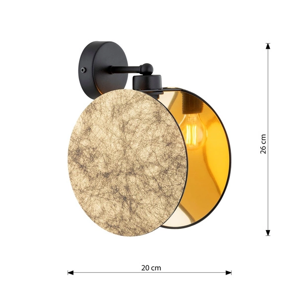 Kinkiet Emibig MOTIF K1 GOLD 1326/K1