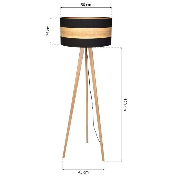 Nowoczesna lampa stojąca TERRA 1xE27 MLP6293