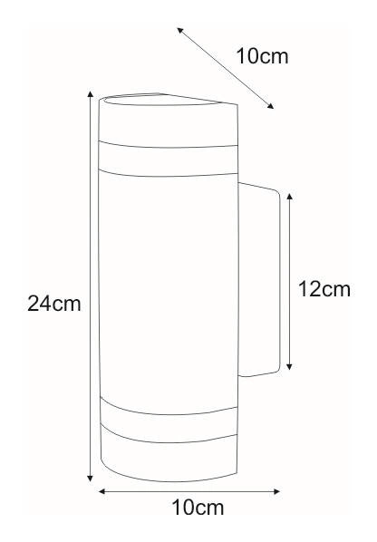 Kinkiet K-8017B-G z serii TAYA