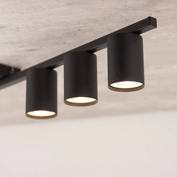 LOGAN BLACK LAMPA SUFITOWA 4 PŁ 4566