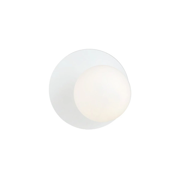 Kinkiet Emibig OSLO K1 Biały/OPAL 1189/K1