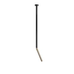 Aldex Lampa sufitowa STICK LONG, 1067PL_G1_L, czarny/złoty, 1x35W G9