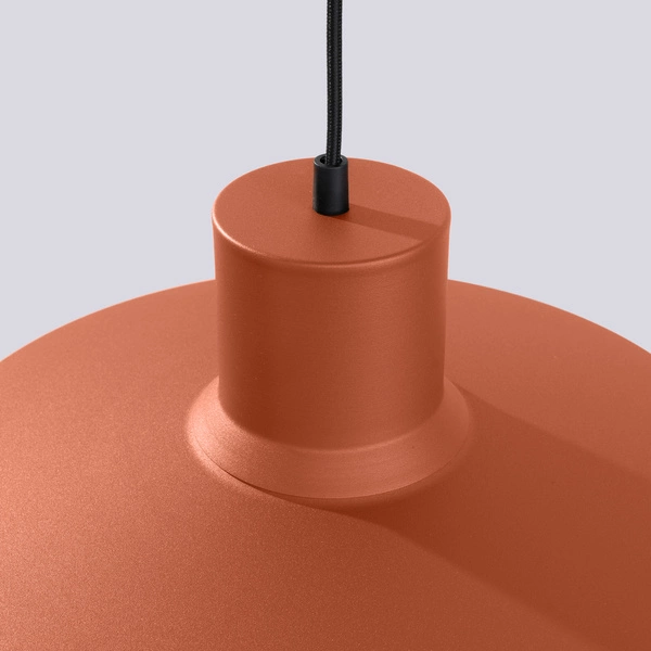 Lampa wisząca BILO ochra czerwona