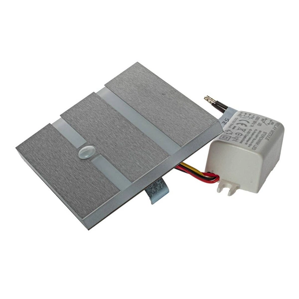 Oprawa schodowa LED 0,6W VOX barwa neutralna 4000K z czujnikiem ruchu PIR 12V EKS1510