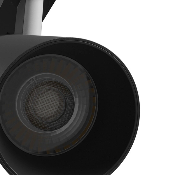 ANDROMEDA PRIME NA SZYNOPRZEWÓD 3F CCT 16W 230V 25st IP20 śr. 63x134x184mm CZARNY SPECTRUM