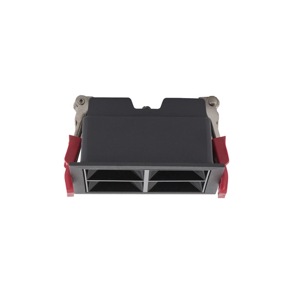 Oprawa punktowa podtynkowa MIDI LED BLACK szer. 9,2cm 16W neutralna 4000K | czarny 10064