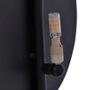 Lampa ścienna kinkiet okręgi REGA G9 okrąg 51cm | czarny