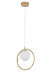 Lampa Sigma AQUA 1 lampa wisząca złoty beż 33409