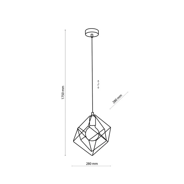 Lampa wisząca ALAMBRE 2777 w nowoczesnym stylu 2777