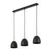 NORD BLACK LAMPA WISZĄCA 3 PŁ 4871
