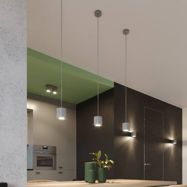 Sollux Kinkiet ORBIS 1 szary 12W LED, SL.0049