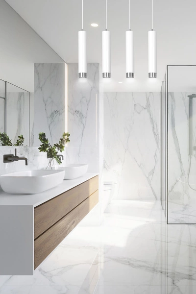 Lampa wisząca Emibig KIBO 4 WH/CHROME 641/4