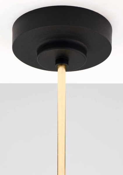 Lampa sufitowa RAMIREZ wys. 64cm 3xE27 15W IP20 | złoty połysk