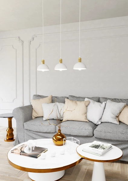 Lampa wisząca Emibig MOTO 3 WH 1387/3