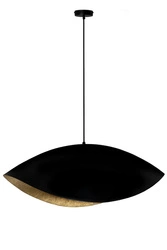 Lampa Sigma SONA czarny/złoty 41097