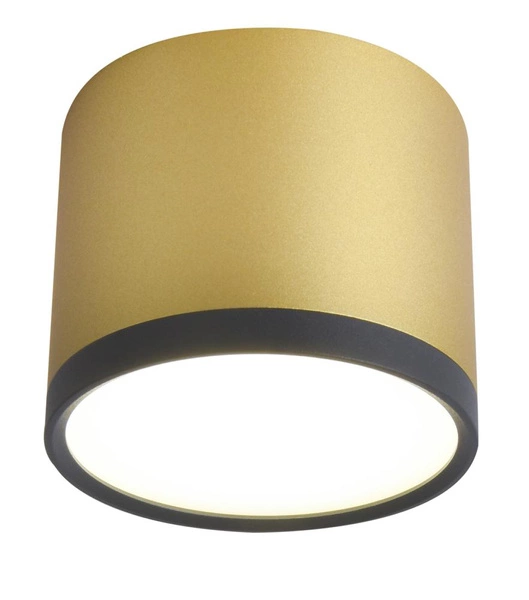 Lampa sufitowa TUBA 2275956, złoty/czarny, 9W LED, barwa neutralna 4000K