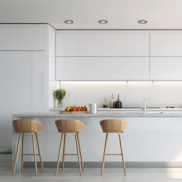 Oprawa podtynkowa Redondo Czarny 1xAR111 GU10