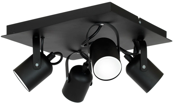 Lampa sufitowa PICO BLACK 4xGU10