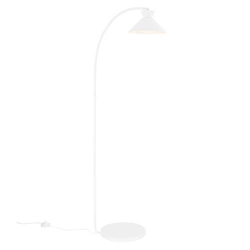 Lampa stojąca DIAL E27 40W Metal | Biały