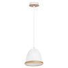 Lampa wisząca nowoczesna zwis STUDIO biały śr. 21cm