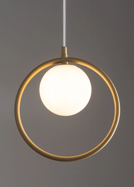 Lampa Sigma AQUA 1 lampa wisząca złoty beż 33409