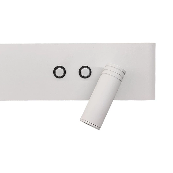 Kinkiet Resort prawy 10W + 3W LED 4000K Biały