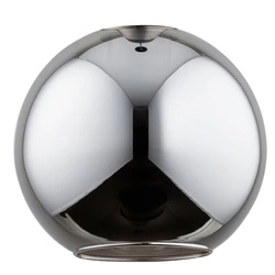 Klosz do lampy VOLDa  MAYA SILVER  śr.20cm | grafit