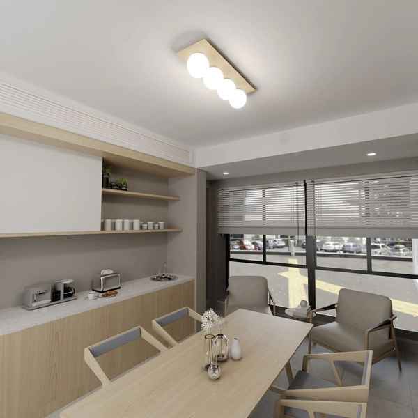 Lampa sufitowa Emibig KENZO 4 1142/4