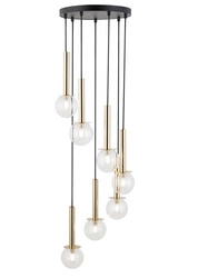 Lampa Sigma DAISY 7 złoty/transparentny 40760