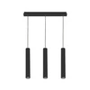 Lampa wisząca do salonu EYE III GU10 10W wys. 130cm | czarny 7862