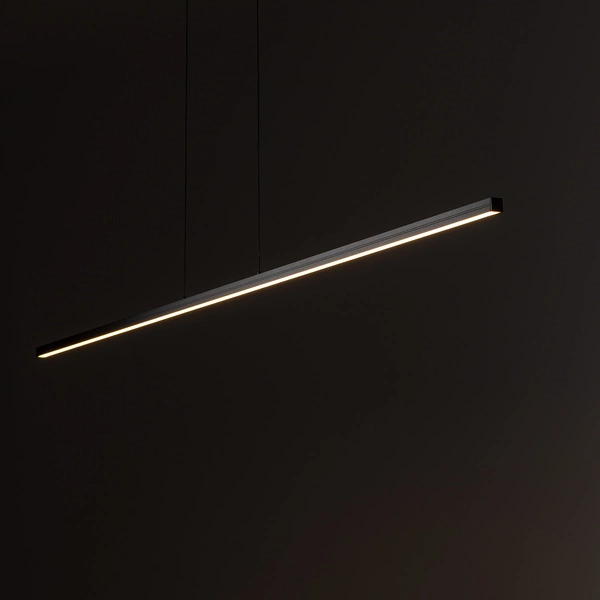 Liniowa lampa wisząca BAR LED S 10363 3000K 21 W szer. 120 cm | czarna 10363