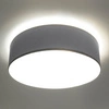 Plafon Arena 35 dwu punktowy stal szary PVC 15W LED, SL.0122