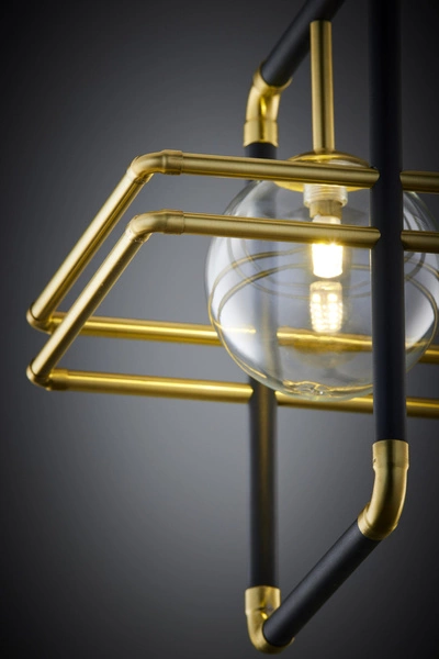 Nowoczesna Lampa wisząca FIORI wys. 115cm 1xG9 14W IP20 | Złoty