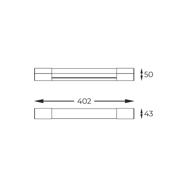 W200526301 PARKS KINKIET ŁAZIENKOWY CHROM/CHROME