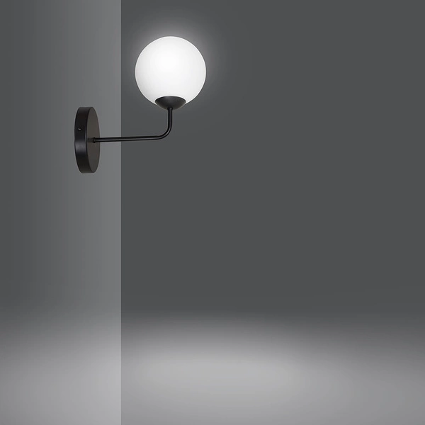 Kinkiet Emibig SELBI K1 Czarny 734/K1B