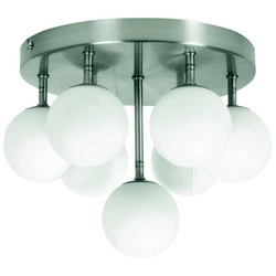 Lampa sufitowa ETIUDA, 97-89314, nikiel mat/biały, 7x40W G9