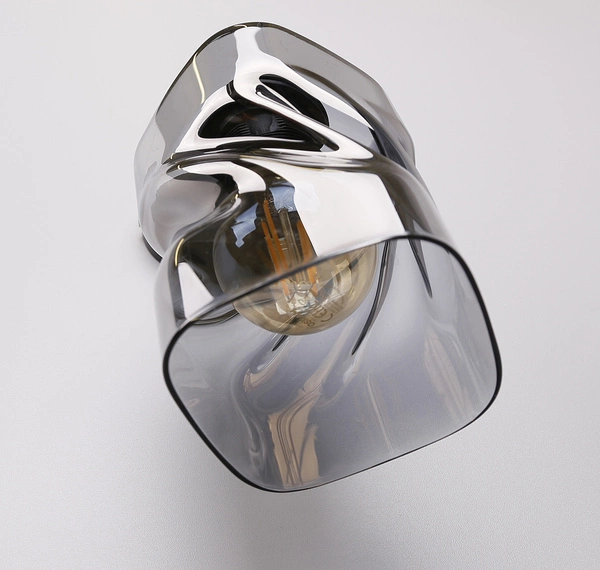 Kinkiet FELIS, 21-00125, czarny/dymiony, 1x60W E27