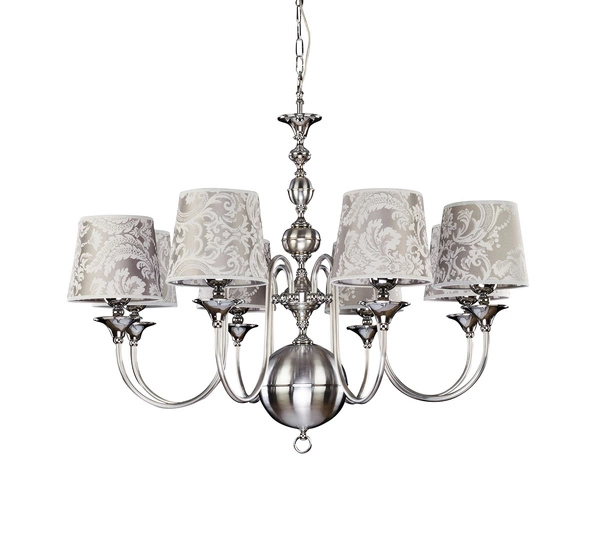 Klasyczny Żyrandol BATUMI wys. 85cm 8xE27 15W IP20 | Chrom