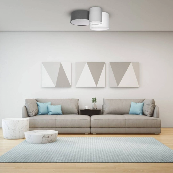 Lampa sufitowa STAN GREY 3xE27 MLP6459