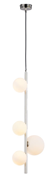 Nowoczesna Lampa wisząca TAIDA wys. 130cm 4xG9 14W IP20 | Nikiel