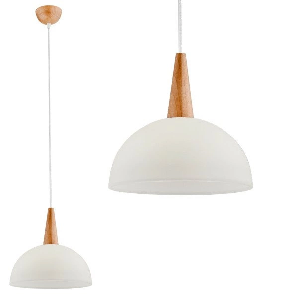 Lampa wisząca ALFA ANJA PERŁOWA 1xE27 30cm | 9648