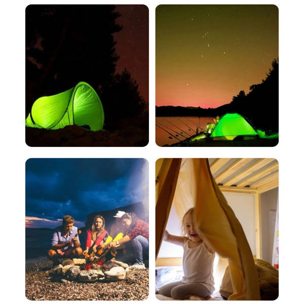 Lampka kempingowa latarka LED na baterie 1.4W 7000K