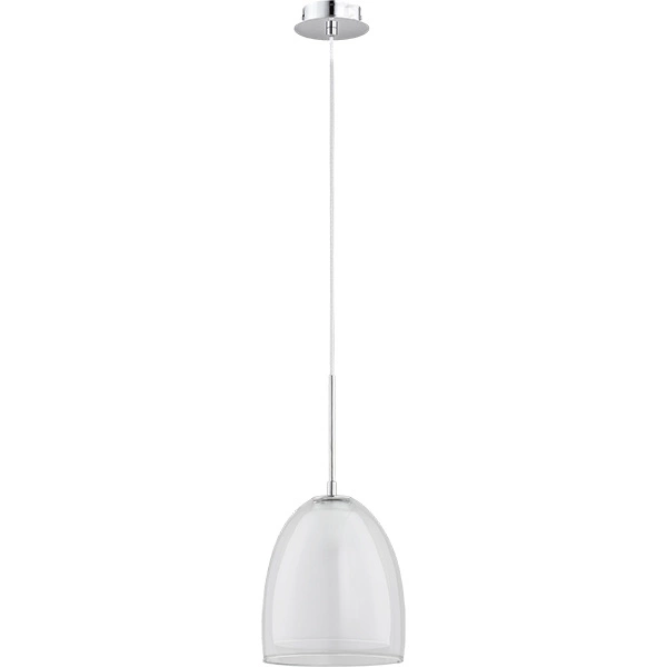 Lampa wisząca ALFA RONDA BIAŁA 1xE27 18cm | 9122
