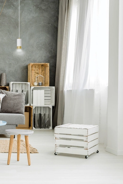 Lampa wisząca Emibig FUMIKO 1 WH/GOLD 815/1