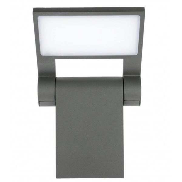 Kinkiet elewacyjny nad drzwi LED NEO 11701 DG | ciemny popiel