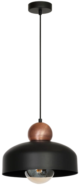 Lampa Wisząca HARALD BLACK 1x27 MLP3772