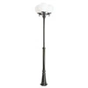 Lampa masztowa KULE CLASSIC OGMWN 3 300 latarnia 2-3metry IP43 | czarna