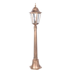 Lampa ogrodowa stojąca K-6006A CZARNY/ZŁOTY z serii LOZANA