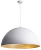 Lampa wisząca SFERA biało - złota 70cm